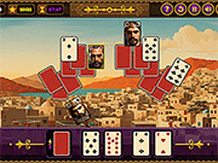 Aladdin Solitaire - free online game