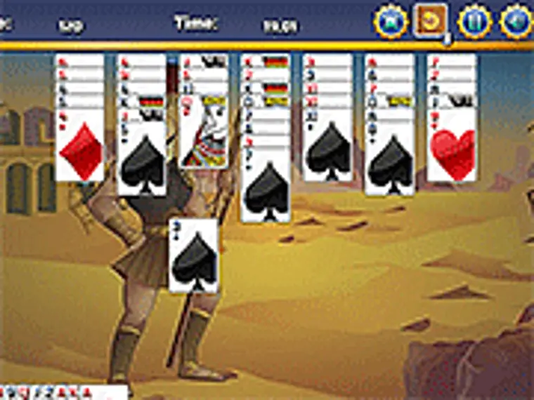 Achilles Solitaire - free online game