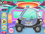 Baby Police Car Wash