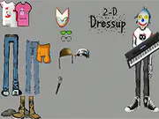 2-D Dress Up