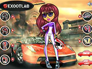Veronica Racing Dressup