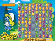 Smurfette Mushroom Match