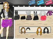 Feather Trim Mini Skirts