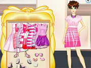 Striped Pink Dresses