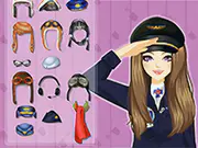 Pilot Girl Dressup