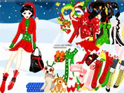 Sweety snow girl