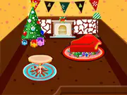 Christmas Doll House Decoration