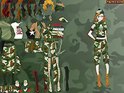 Soldier Girl Dressup