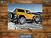 Yellow Jeep Wrangler Off Road