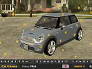 Mini Cars Hidden Letters