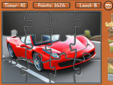 Supercars Puzzle