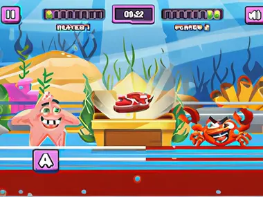 Sea Monsters Food Duel