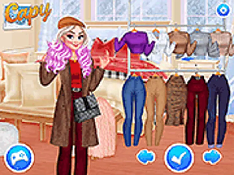 All Year Round Fashion Frosty Girl - free online game