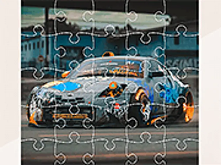 Japanese Racing Cars Jigsaw