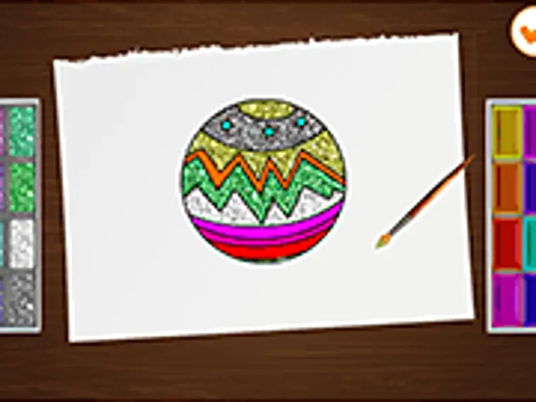 Glitter Toys Coloring Book
