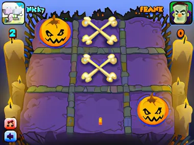 Noughts and Crosses Halloween