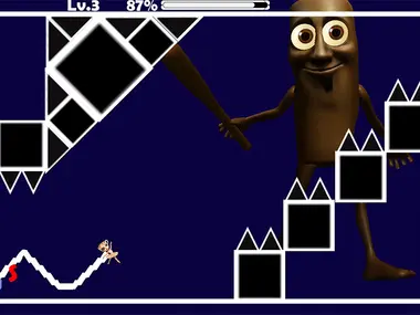 Tung Tung Sahur in Geometry Dash 