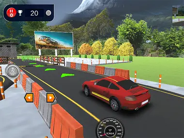 Car Driving Test Simulator