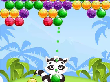 Bubble Shooter Raccoon Rescue