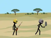 Stickman on the Battlefield