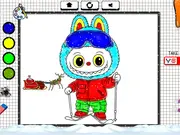 Easy Coloring Labubu Time