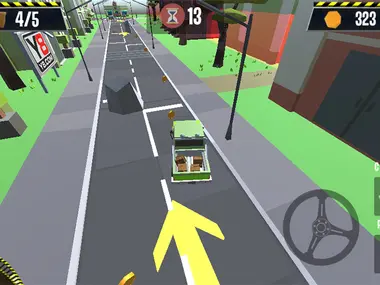 Cargo Carrier: Low Poly