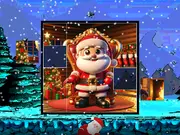 Christmas Puzzle with Santa