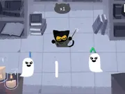 Doodle Halloween Momo Cat Academy