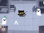 Doodle Halloween Momo Cat Academy