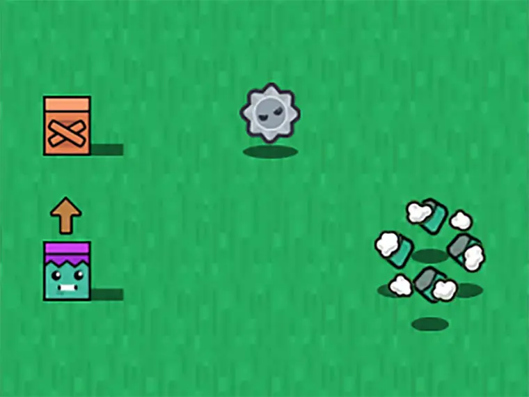 Exploding Zombie Boxes - Juega Ahora en Y8.com