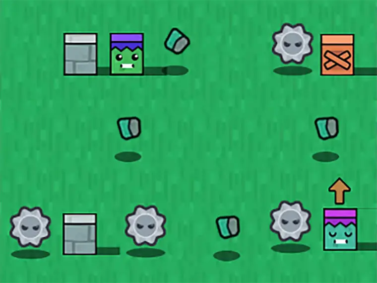 Exploding Zombie Boxes - Commencez à jouer sur Y8.com