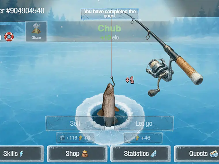 winter fishing