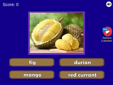 Guess The Fruit World Quiz: Fruit Expert Trivia