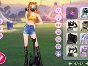 Black Pink Coachella Fashionista
