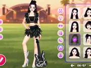 Black Pink Coachella Fashionista