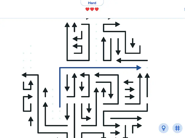 arrow maze