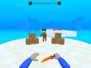 Noob is a Knife Thrower Against Zombies