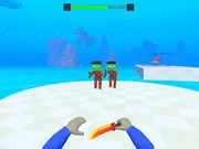 Noob is a Knife Thrower Against Zombies