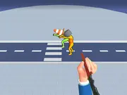 Ninja vs Ragdolls: Sharp Knife Throw