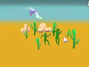 Ragdoll Gun Shooter: Cannon Spinner Playground