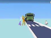 Ragdoll Gun Shooter: Cannon Spinner Playground