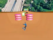 Crazy Downhill: Ragdoll Fall Down