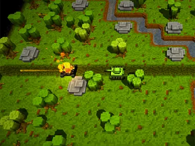 Voxel Tanks 3D