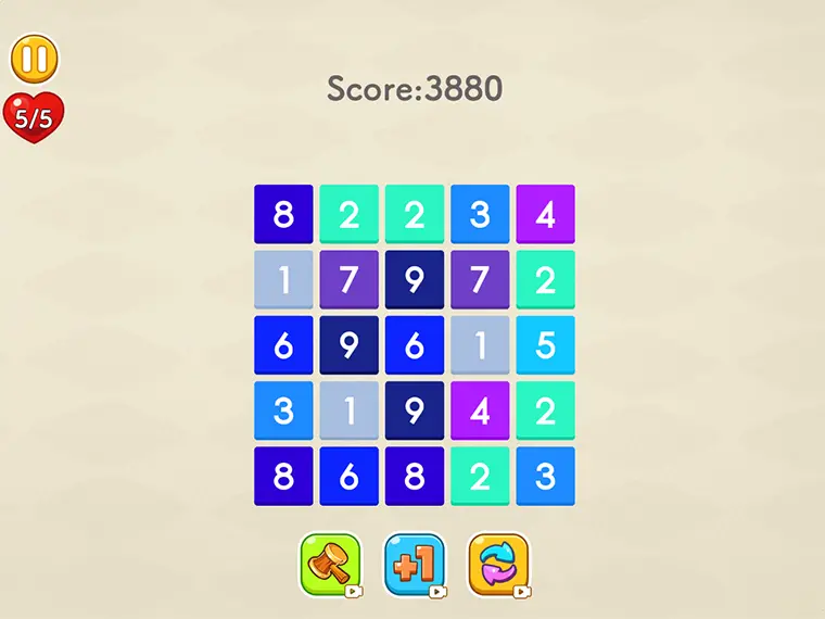 Number Merge Master