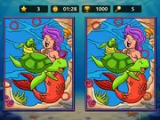 Spot the Difference Mystic Mermaids