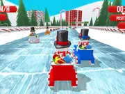 Snowman Christmas Racing