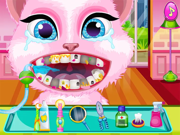 Cute Pet Dentist Salon