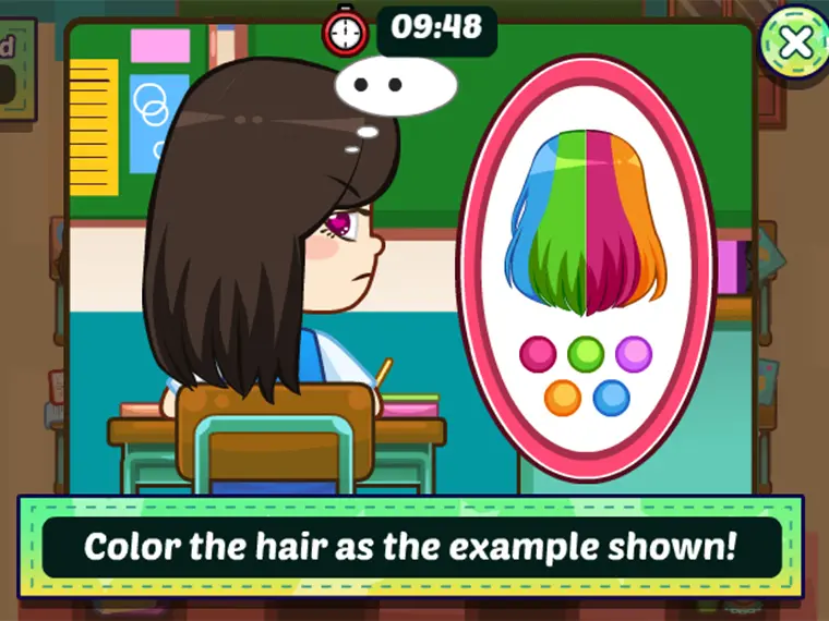Lily Slacking School Mobile