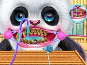 Cute Panda Dentist Care