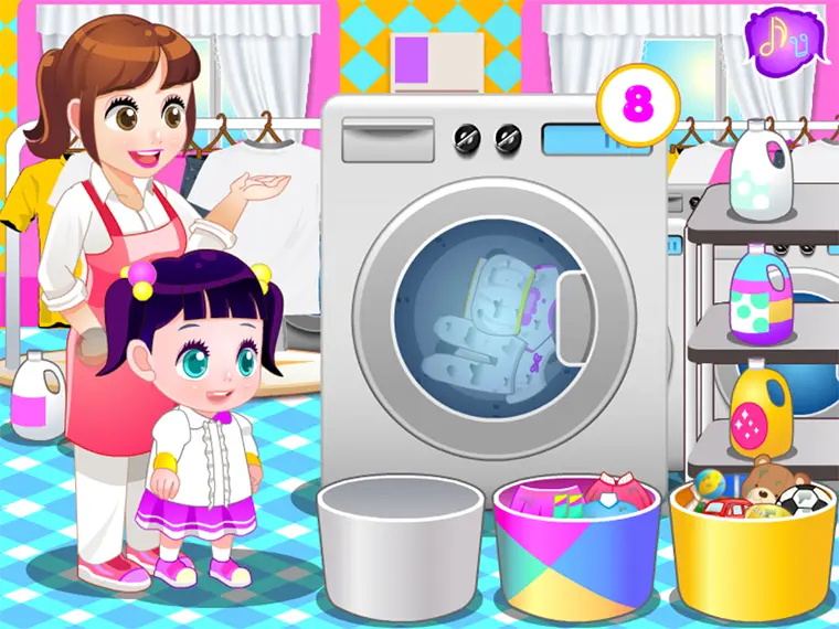 Children Laundry